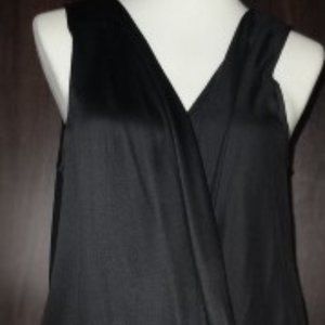 Black Sleeveless Crossover Simply Vera Size XL
